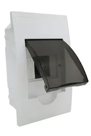 Tablero Empotrable 4 Polos Tkl Blanco Poliestireno IP40 22x13.5x8 cm Lusso