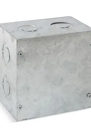 Caja de Pase Metálica Jormen 6x6x4\\ Ordine In Blocco