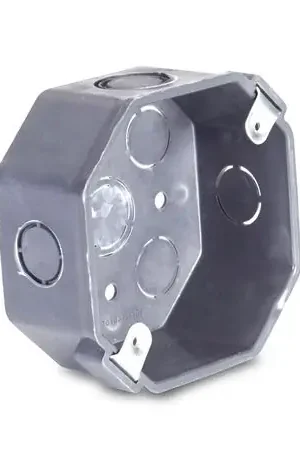 Caja Octogonal PVC 4x4\\ Garanzia Inclusa