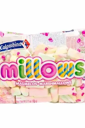 Marshmallow COLOMBINA Millows surtidos Bolsa 145Gr Ultime Pezzi