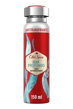 Popolare Desodorante para Hombre en Aerosol OLD SPICE Mar Profundo Frasco 93g