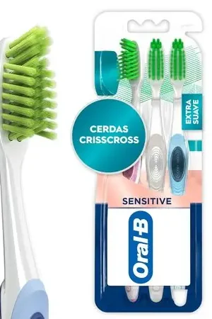 Cepillo de Dientes ORAL-B Encías Detox Empaque 3un In Voga