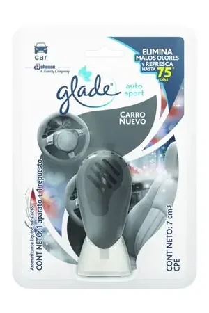 Nuova Collezione Ambientador para automóvil Carro Nuevo 7ml Glade