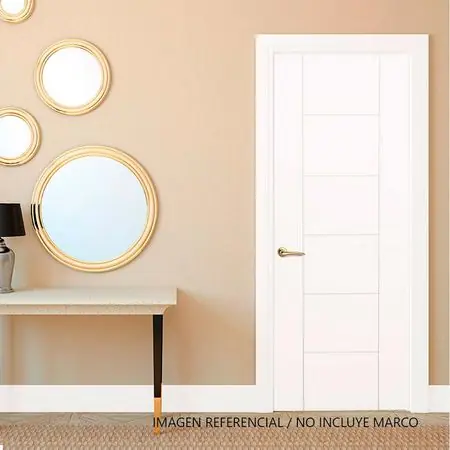 Edizione Limitata Puerta Contraplacada Dimfer Modelo Opera Blanco 85x207 cm