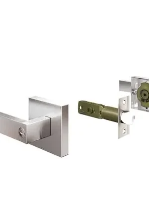 Ordine In Blocco Manija Cuadrada Forte Acero Brillante para Puerta Dormitorio