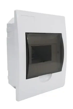 Tablero Empotrable Tkl 6 Polos de Poliestireno Blanco con Protección IP40 Offerta Speciale
