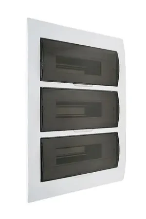 Tablero Empotrable 36 Polos TKL Blanco de Poliestireno y Policarbonato Ultime Pezzi