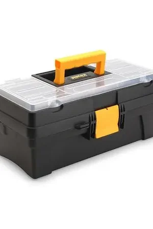 Caja de Herramientas Rimax Modelo 35560 Negro con Tapa Panal Più Venduto