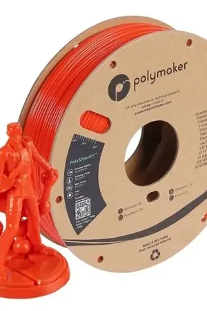 Ordina Subito Filamento PolySmooth Rojo Coral 1.75 mm 750 gr.