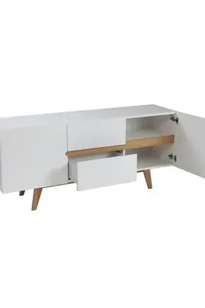 Aparador Moderno 2 puertas 2 cajones Milano color Blanco TU MESITA Edizione Limitata