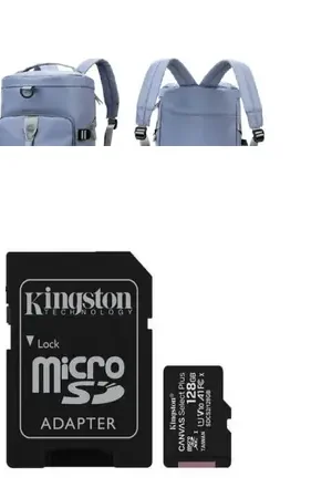 Pagamento Sicuro Memoria Kingston Microsd 128gb Clase 10 100 Mb/s + Adaptador