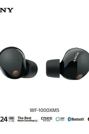 Sony Audífonos WF-1000XM5 True Wireless Noise Cancelling Negro Nuova Collezione