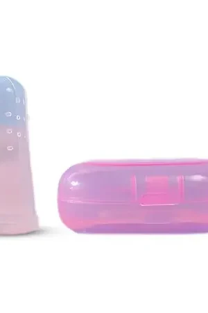 Bestseller Cepillo Dedal de Silicona para Dientes y Encías | Rosado