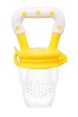 Set de 3 Chupones Anti-ahogo para bebes | Mostaza Prezzo Ridotto