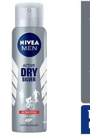 Desodorante para Hombre Spray NIVEA Silver Protect Male Frasco 150ml Offerta