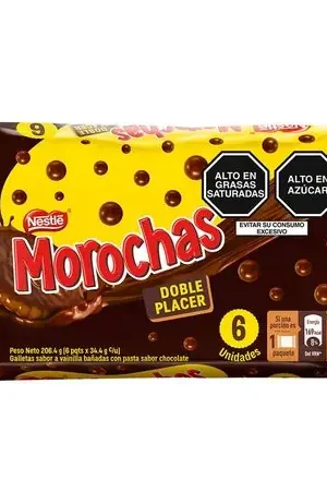 Galletas MOROCHAS Doble Placer Paquete 206.4g Ordina Subito