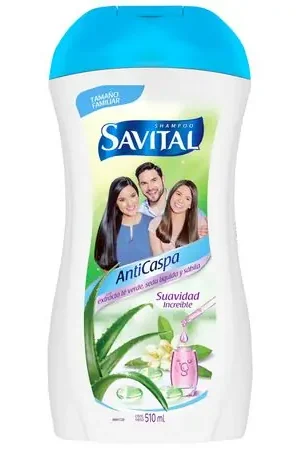 Shampoo SAVITAL Anticaspa con Extracto Té Verde Frasco 510ml Affare
