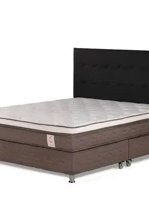 Dormitorio Box Tarima New Style 6 Queen + Cabecera West Grafito Direttamente Dal Produttore