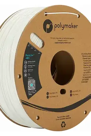 Filamento Polylite ABS Blanco (1.75mm, 1kg) Spedizione Gratuita
