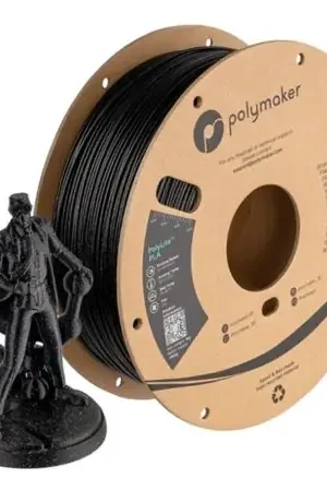 In Voga Filamento PolyLite PLA Negro Galaxia 1.75mm 1Kg