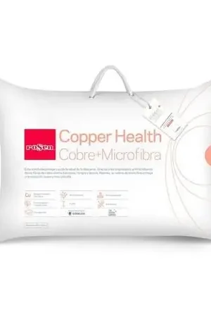 Almohada Copper Health Microfibra Americana 50 cm x 70 cm Lusso