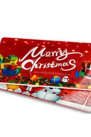 Tapetes Navideños Estampados Variados Rojo 60x40cm Vendita Finale