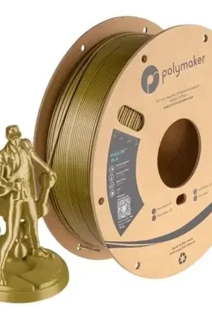 Filamento PolyLite PLA Latón Sedoso 1.75mm 1Kg All’Ingrosso