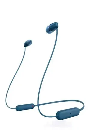 Audifonos Bluetooth Sony Wireless WI C100 Bateria 25hrs ipx4 Azul Bestseller