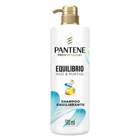 Subito Disponibile Shampoo Equilibrante PANTENE Pro-V Miracles Equilibrio Raíz y Puntas Frasco 510ml