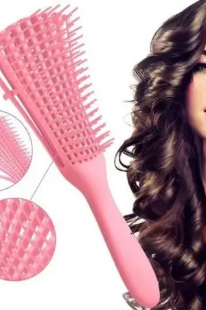 Peine Cepillo Flexible Desenredante para Cabello Rizos Afro Soddisfatti O Rimborsati