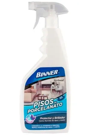 Protector y Brillador BINNER Pisos de Porcelanato Botella 700ml Di Tendenza