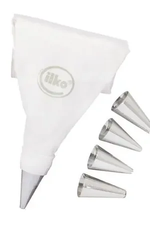 Decorador 5 boquillas Inox Clasic Pastry Ilko Spedizione Gratuita
