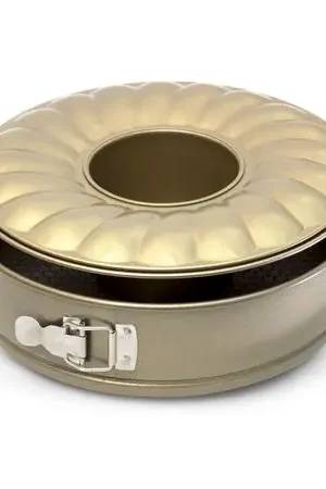 Prezzo Scontato Molde doble fondo Non Stick Gold 26cm Ilko