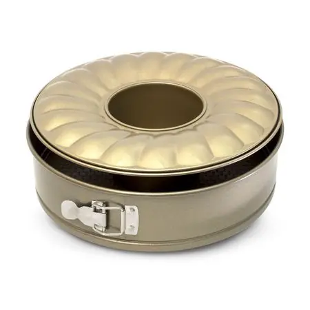 Prezzo Scontato Molde doble fondo Non Stick Gold 26cm Ilko