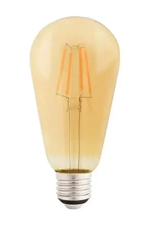Foco led Vintage Tramotina St64 4w luz amarilla Tramontina Compra Online