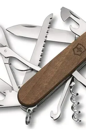 Must-Have Victorinox - Navaja Unisex Huntsman - Madera
