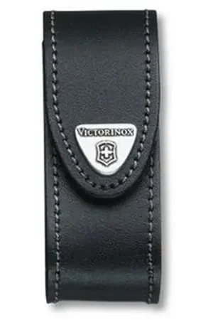 Estuche De Piel Para Cinturón Victorinox Negro Prezzo Conveniente