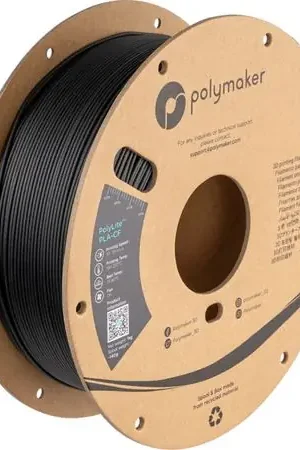 Filamento Polylite PLA Fibra de Carbono 1.75mm 1Kg Artigianale