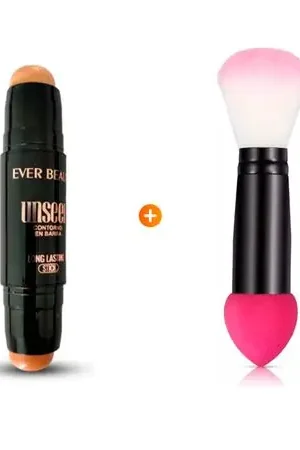 Ultima Occasione Dúo Contorno Corrector Facial + Duo Esponja y Brocha de Rostro