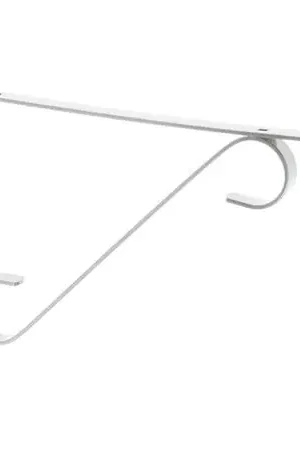 Solo Oggi Soporte de repisa Colonial 25cm Blanco Prat-K