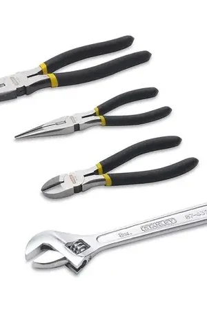 Juego de alicates y llaves ajustables Stanley Premium