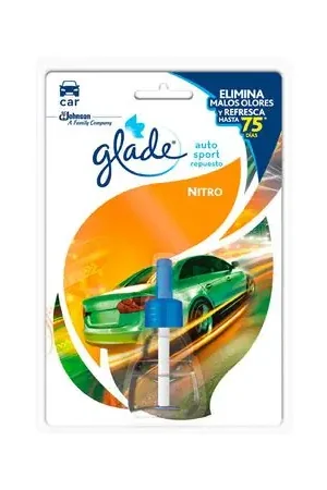 Non Perdere Repuesto de Ambientador Nitro 7ml para Automóvil Glade