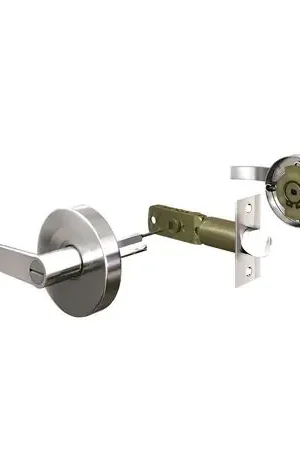 Novità Manija para baño semi recta Forte Acero