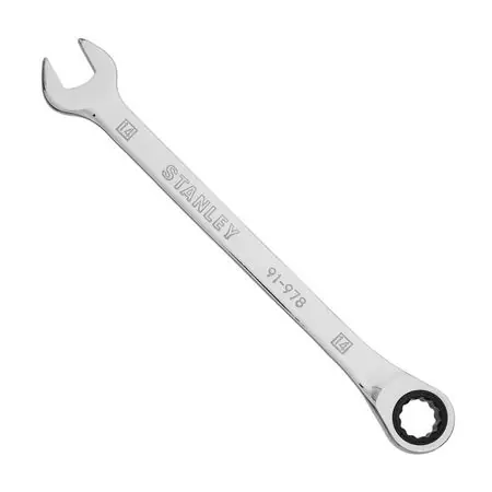 Llave Combinada Cromada Stanley Modelo 91978 14 mm Promo Stagionale