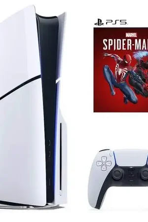 Offerta Limitata Consola SONY Playstation 5 Slim 1TB Lector de Discos + Juego Spiderman 2