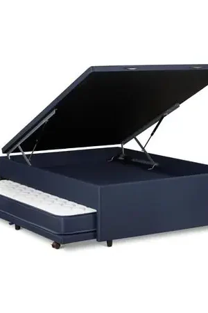 Base Bed Boxet Upline Azul 2 Plazas Miglior Prezzo