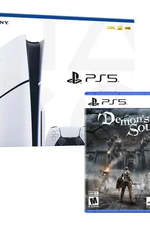 Nuova Collezione Consola Ps5 Slim Con Lector De Discos + Demons Souls