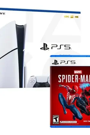Consola Ps5 Slim Con Lector De Discos + Spider Man 2 Quantità Limitata