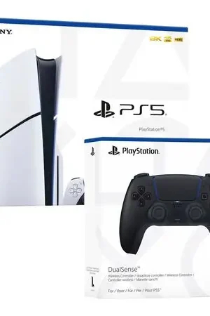 Artigianale Consola Playstation 5 Slim Con Lector de Discos + Mando Negro