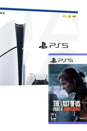 All’Ingrosso Consola Ps5 SlimCon Lector De Discos + The Last Of Us II